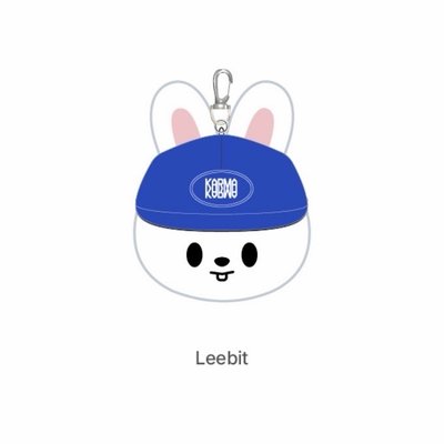 李畢 Leebit 棒球帽娃 大頭吊飾