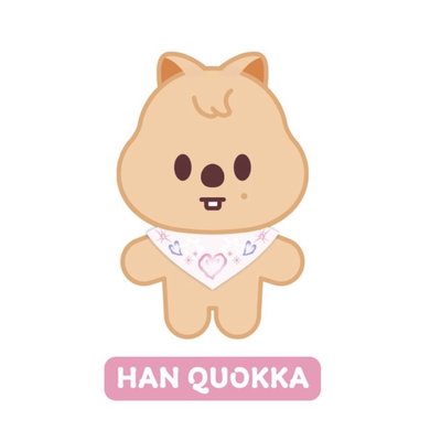 韓闊卡口水巾娃