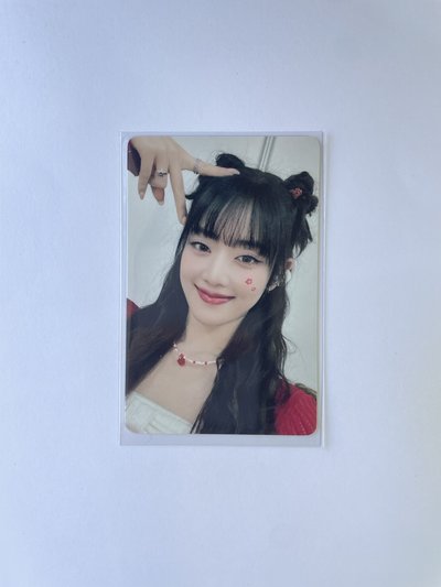 正規二 yzy 11.0 特典卡 告白 米妮