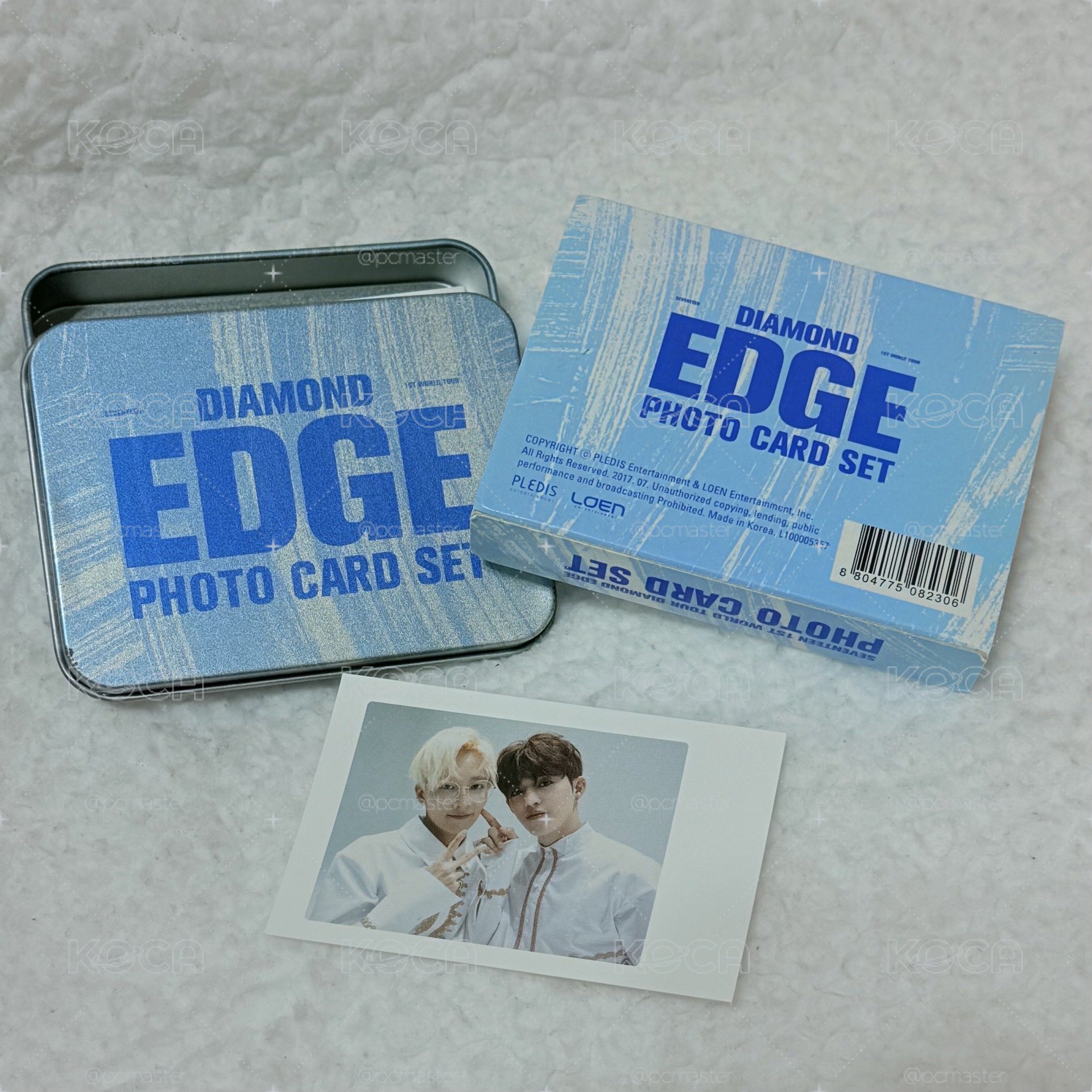 喆漢雙人卡 戳臉 勝喆 淨漢 SEVENTEEN Diamond Egde 拍立得