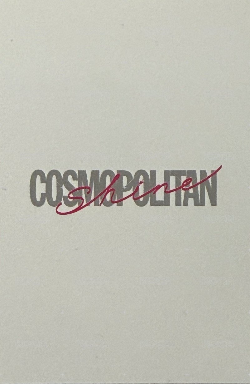 COSMOPOLITAN 雜誌卡  背面