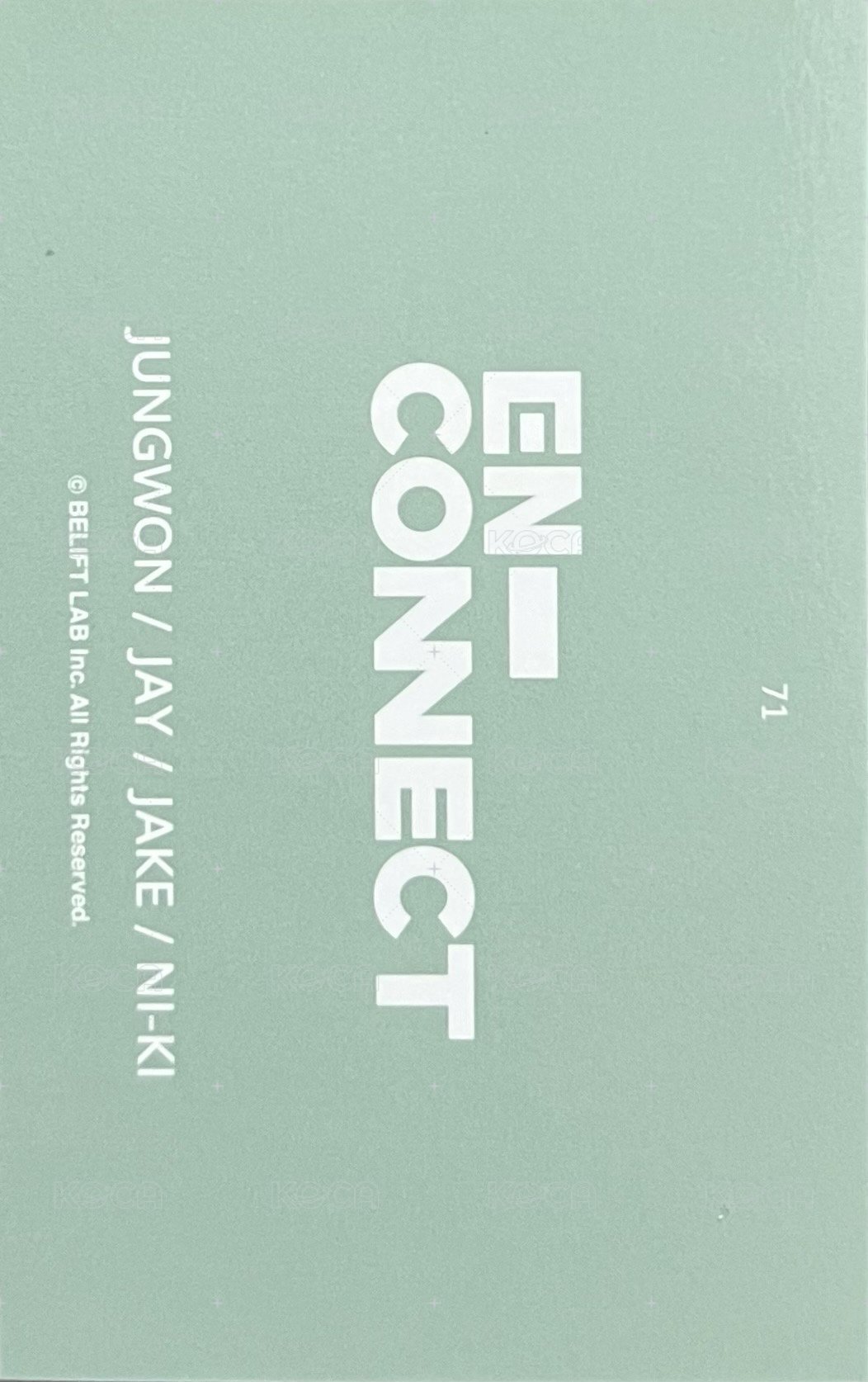 21 FM 隨機卡  背面