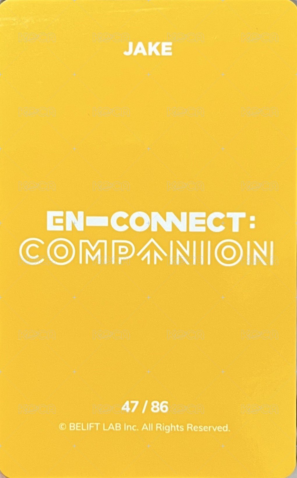 2021 EN-CONNECT FM 隨機卡  背面