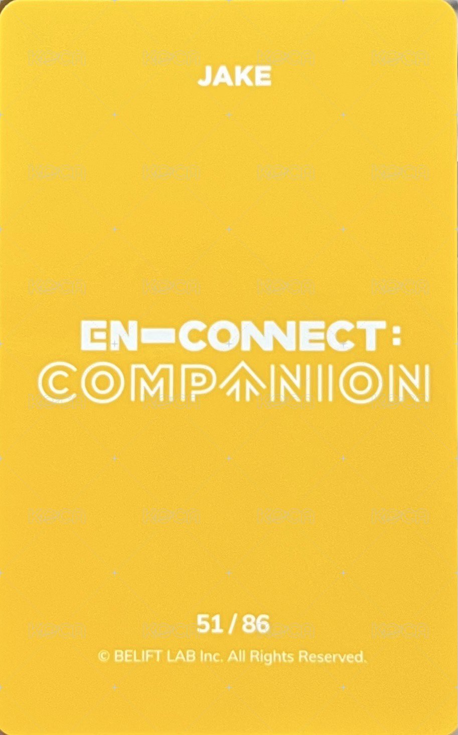 2021 EN-CONNECT FM 隨機卡  背面