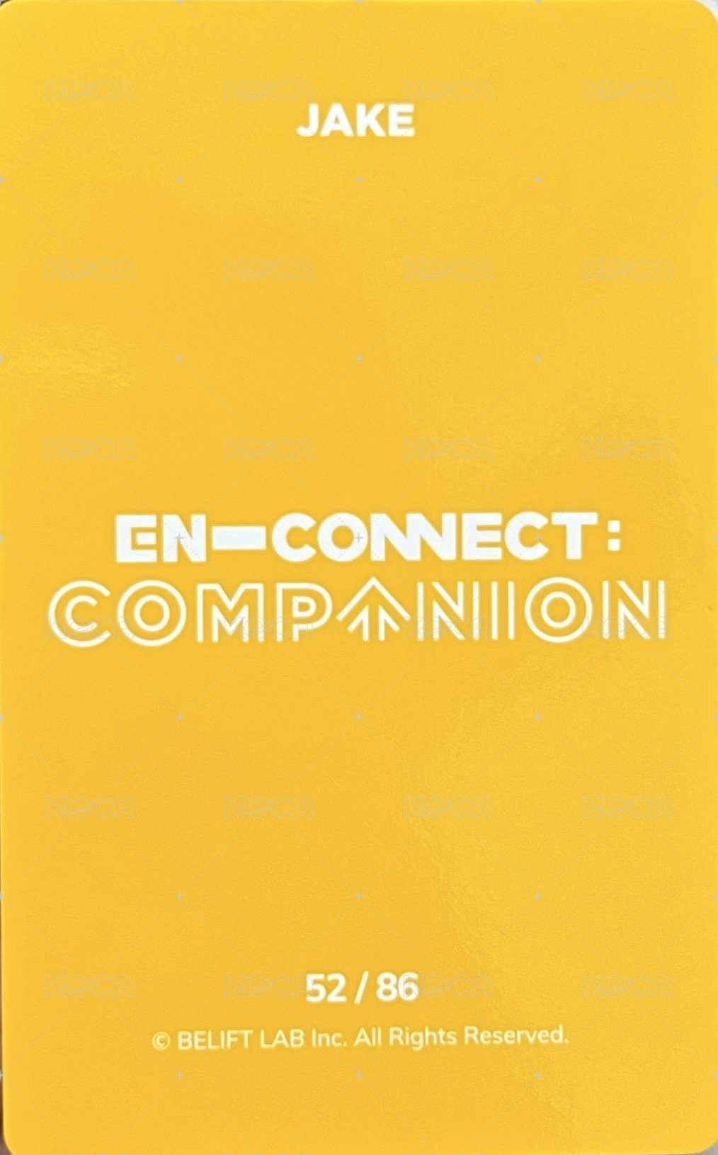 2021 EN-CONNECT FM 隨機卡  背面