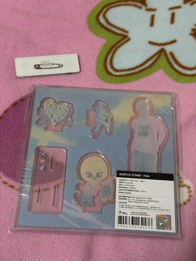 SKZ 3rd 世巡安可快閃店 + 釜山快閃名牌 菲 立牌 名牌