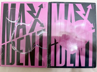 MAXIDENT 粉/黑版 全新未拆