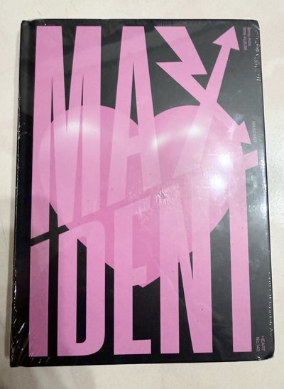 MAXIDENT 粉/黑版 全新未拆