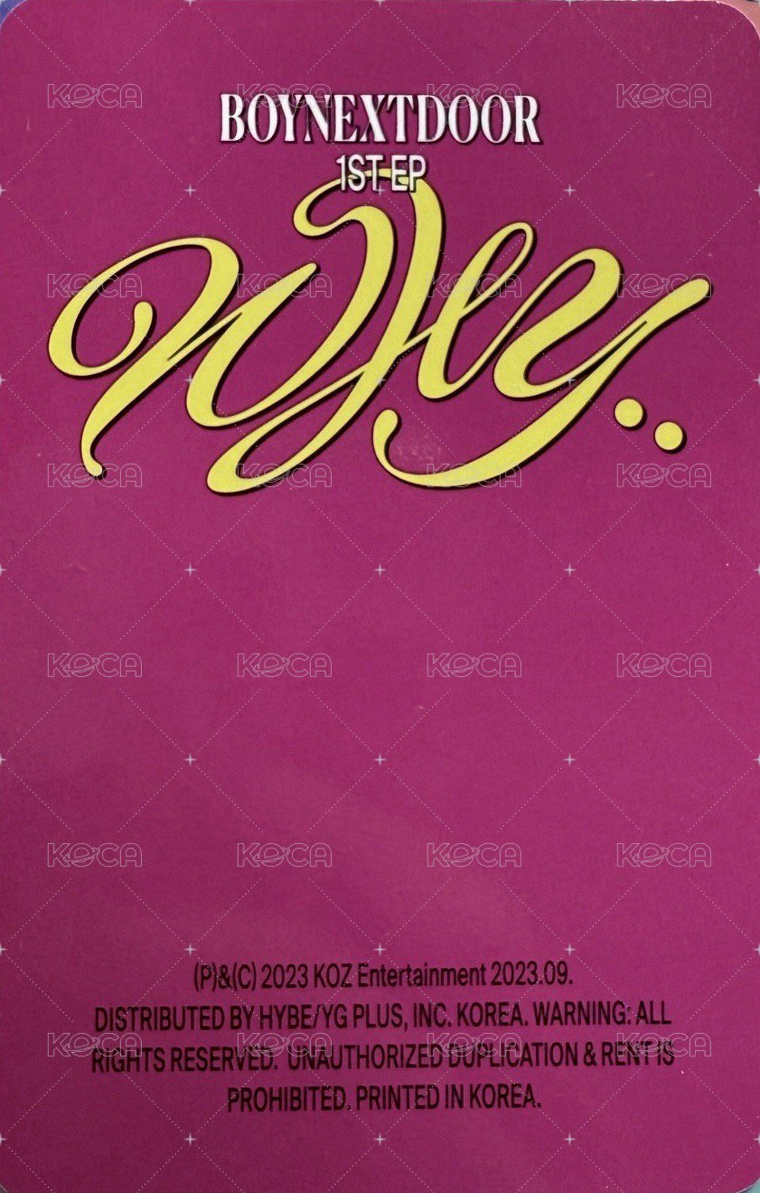 WHY.. KMStore 蝦皮 3.0 幸運卡  背面