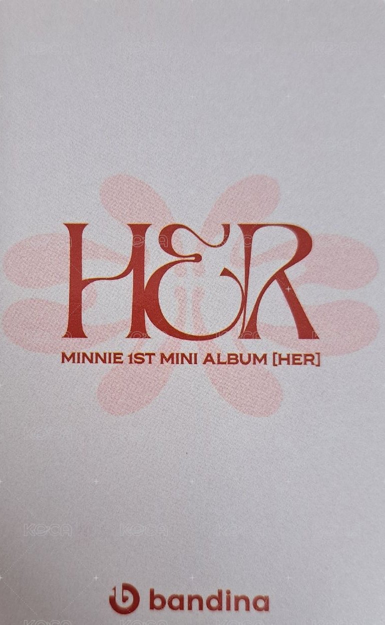 HER Bandina 2.0 特典卡  背面