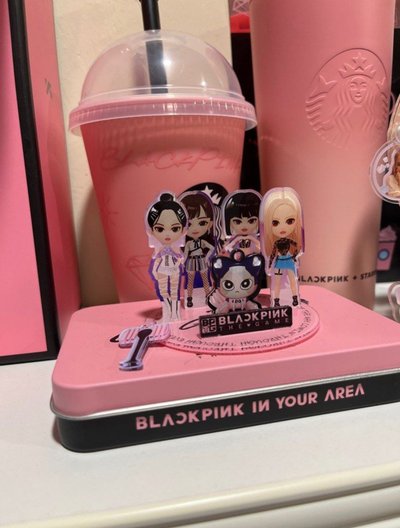 BLACKPINK-THE GAME OST原聲帶專輯粉版