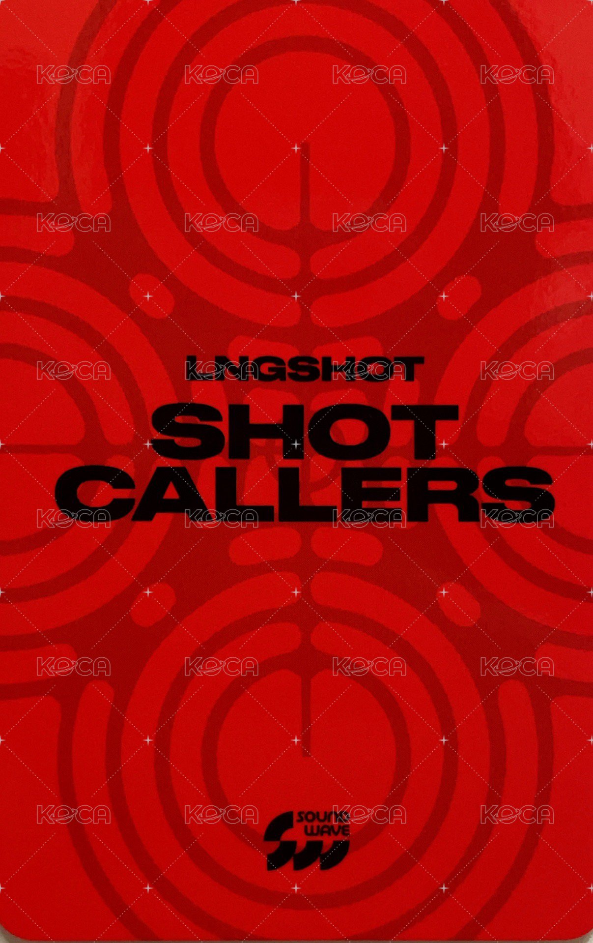 迷你一 sw 線下 幸運卡  背面