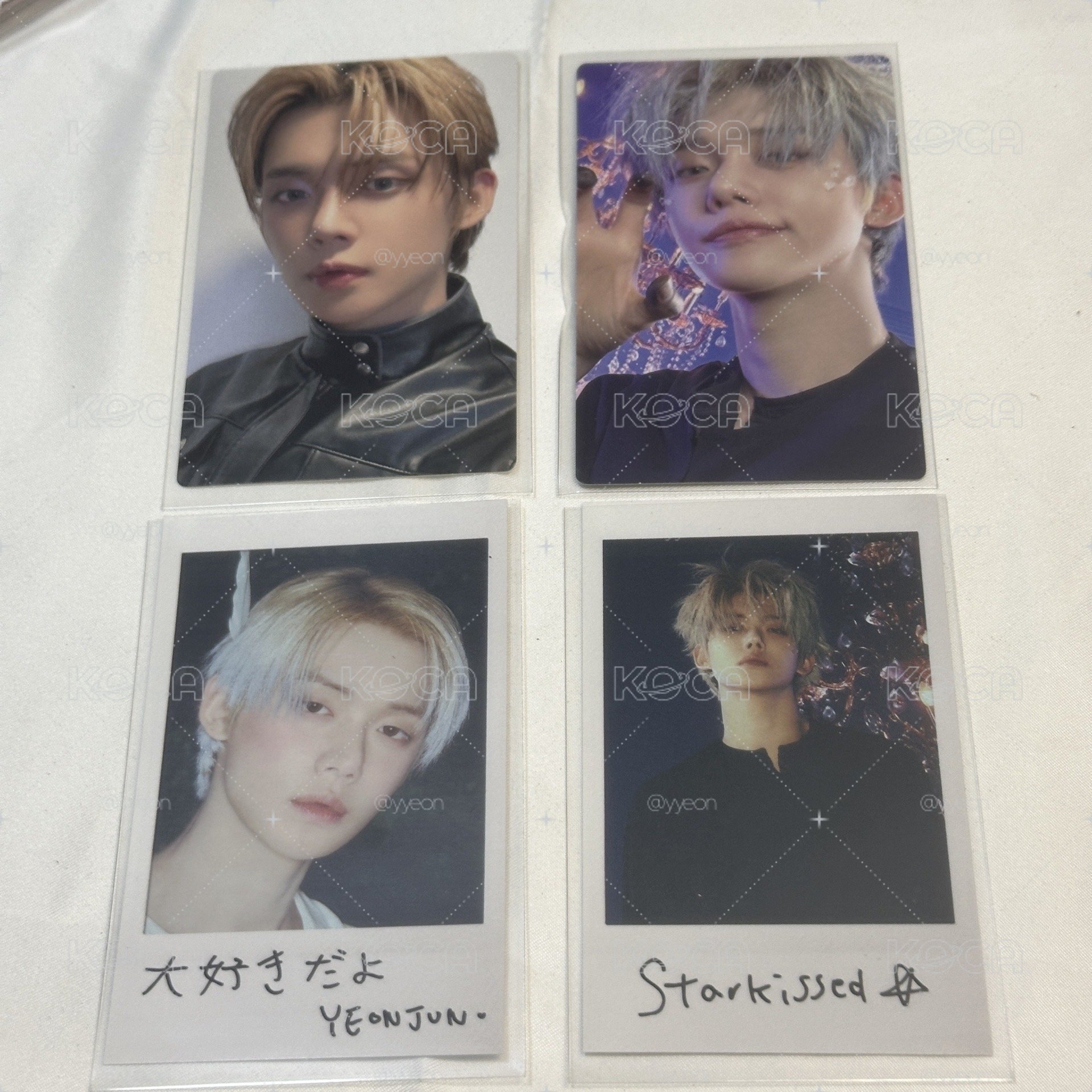崔然竣 starkissed 單封 小卡拍立得set 