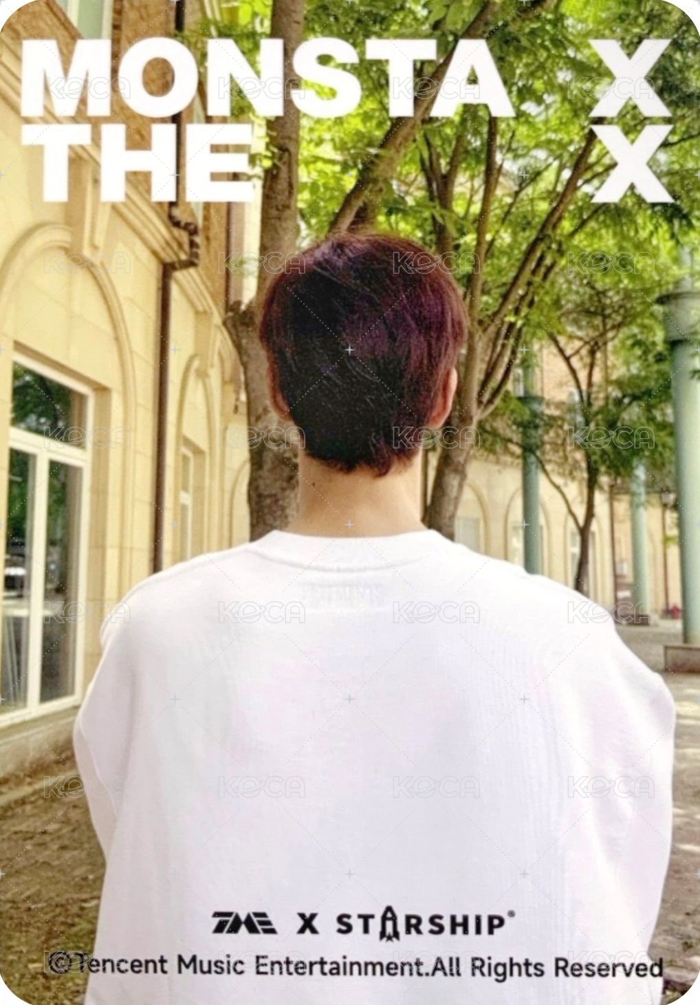 THE X 星光卡 3星祈願 背面