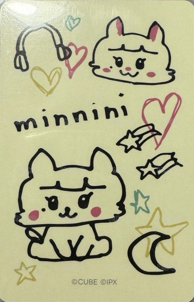 迷七快閃line friends 周邊卡 衣服卡 背面