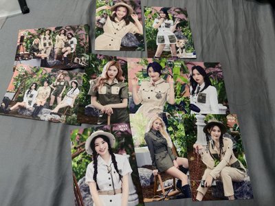 TWICE 2022 日本年曆明信片組