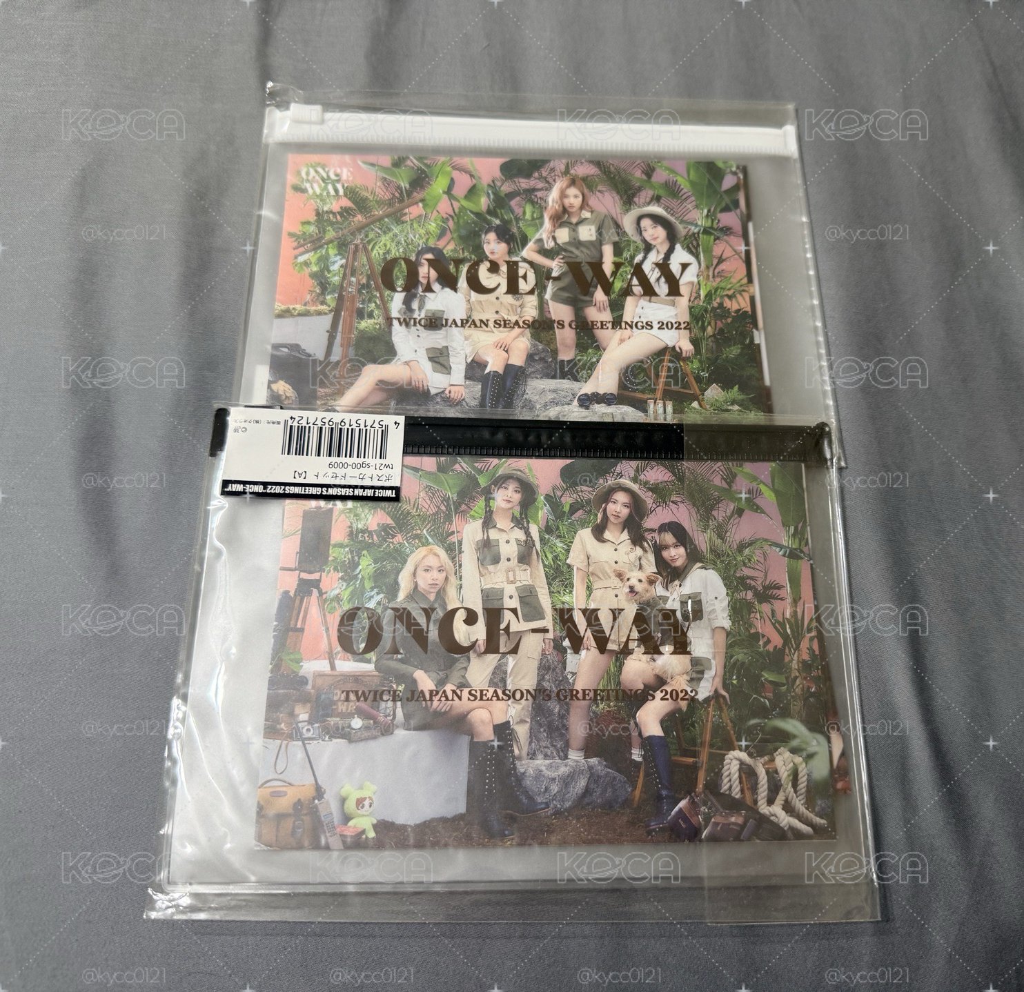 TWICE 2022 日本年曆明信片組