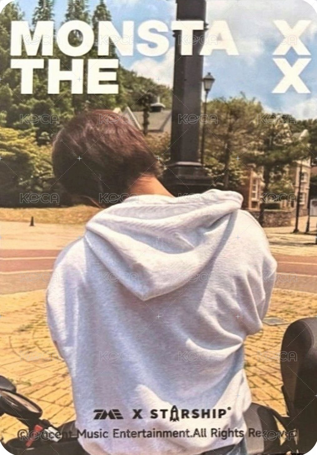 THE X 星光卡 3星祈願 背面