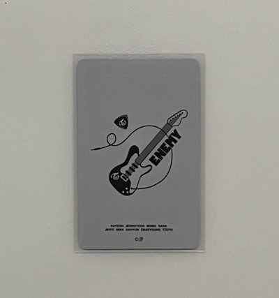 TWICE ENEMY滿額卡 子瑜