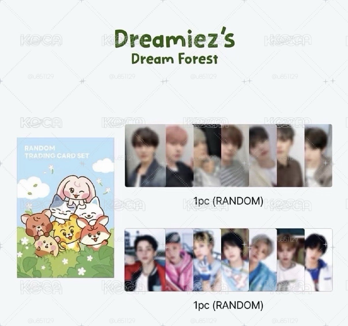 NCT Dreamiez 卡包 