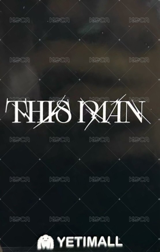 THIS MAN yeti 幸運卡  背面