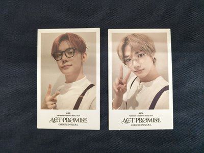 TXT 2024 巡迴 ACT：PROMISE 首爾安可 DVD Weverse 特典 小卡 然竣 杋圭