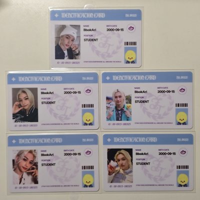 Stray Kids MAGIC SCHOOL SKZOO釜山場快閃店限定活動 ID卡🐥Felix 菲菲