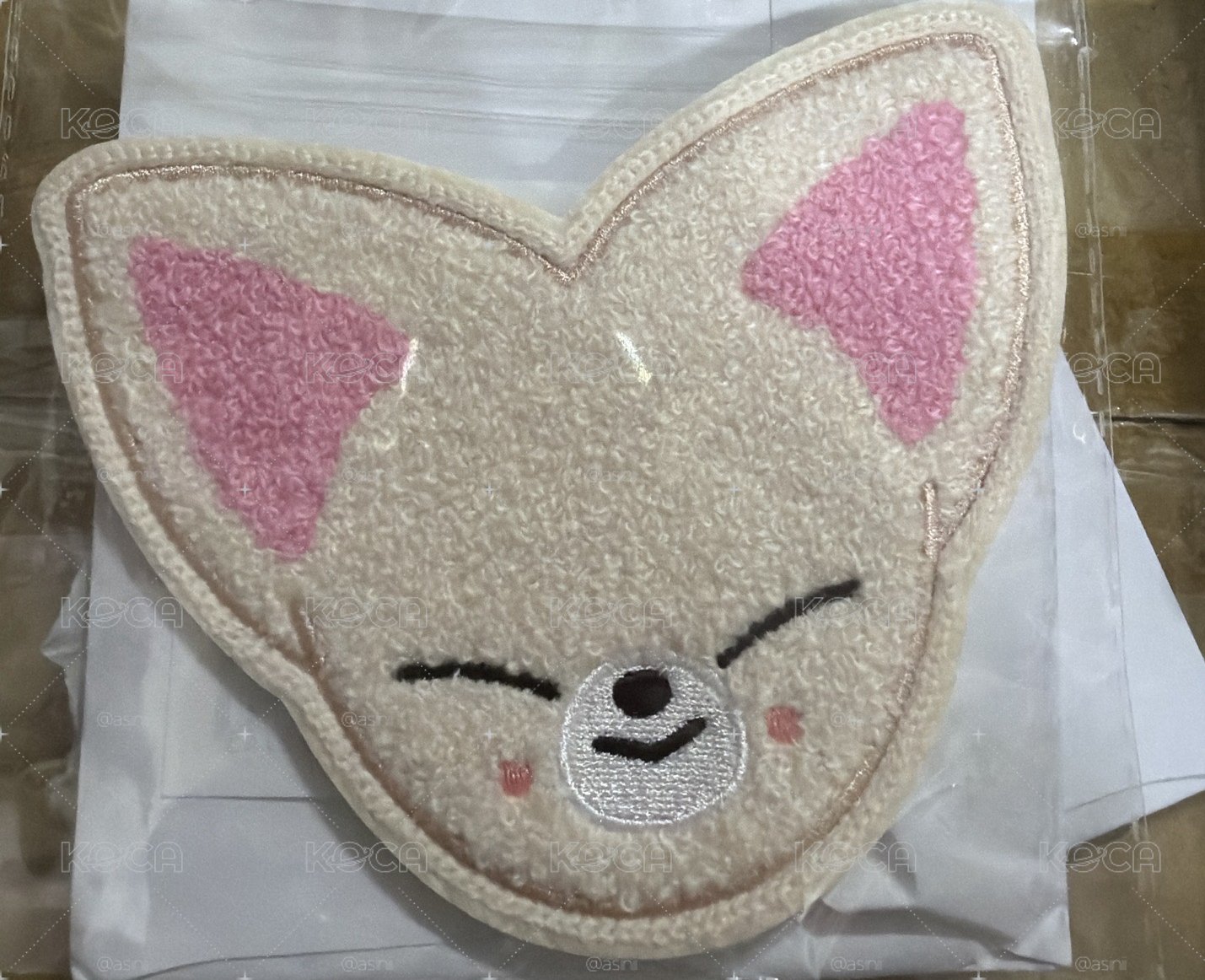 日本 2023 澀谷聖誕快閃店 刺繡杯墊 寅