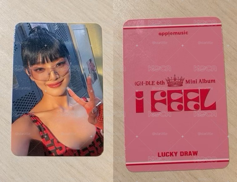 米妮 Minnie I FEEL 特典小卡、幸運卡