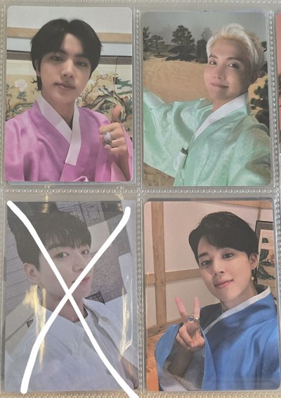 2021中秋 隨機卡 自拍卡 珍 錫 旻（各自單出）