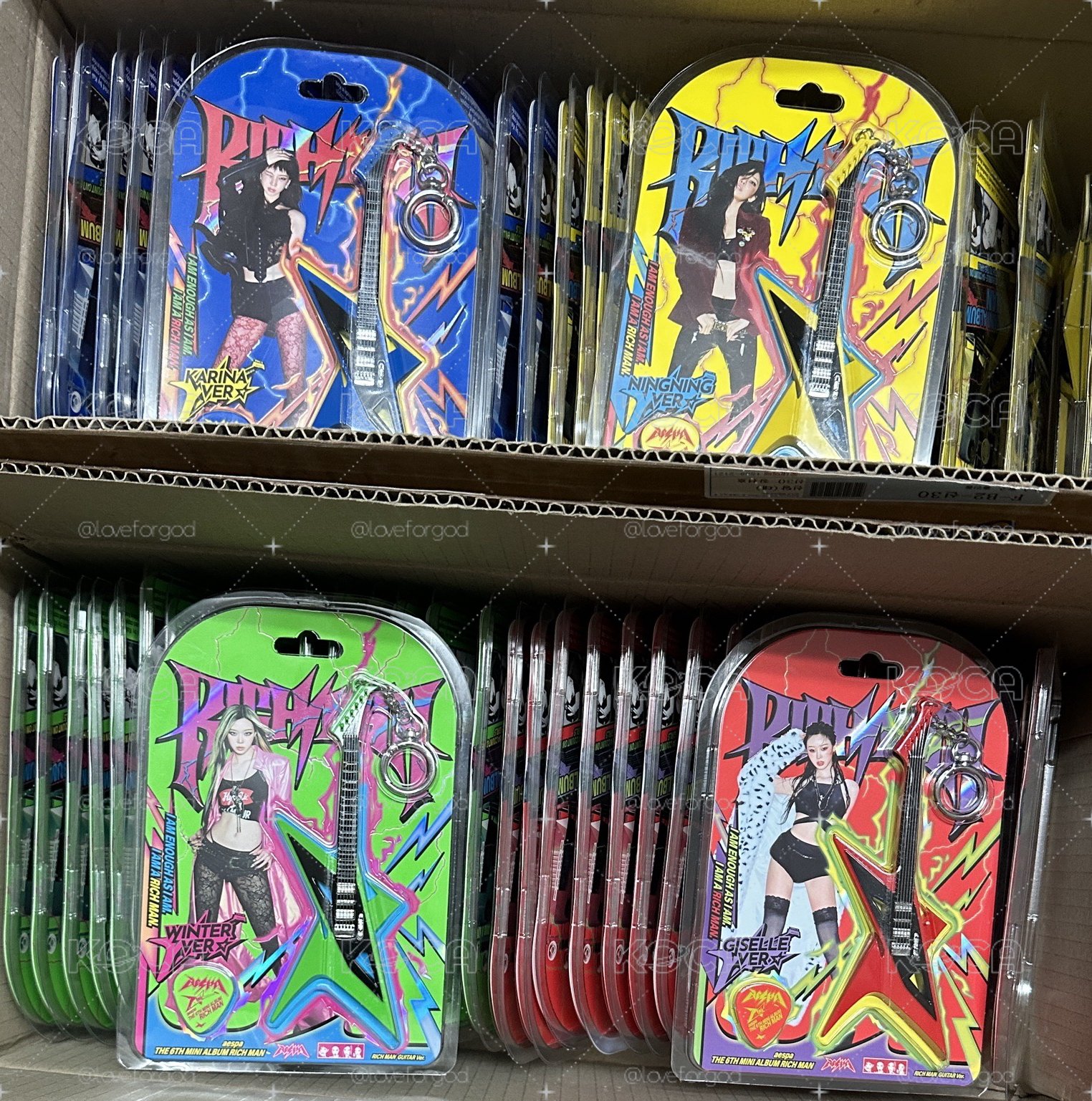 aespa[現貨可選成員] 迷六GUITAR吉他電子專未拆專