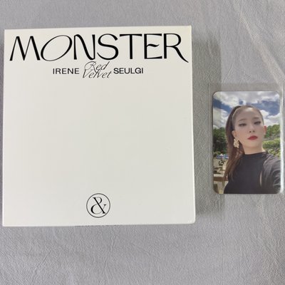 Irene & Seulgi(Red Velvet) MONSTER 專輯 MIDDLE NOTE VER.