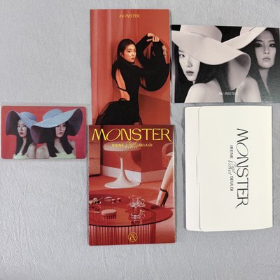 Irene & Seulgi(Red Velvet) MONSTER 專輯 MIDDLE NOTE VER.