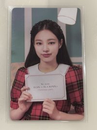 jennie 聖誕2專輯卡2