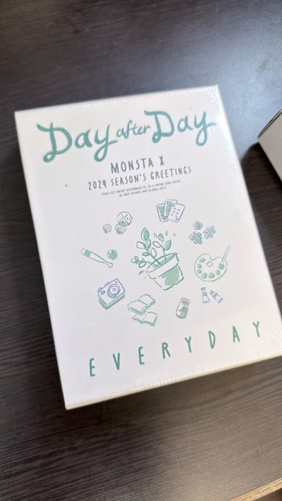 MONSTA X 2024 Season Greetings年曆 全新未拆