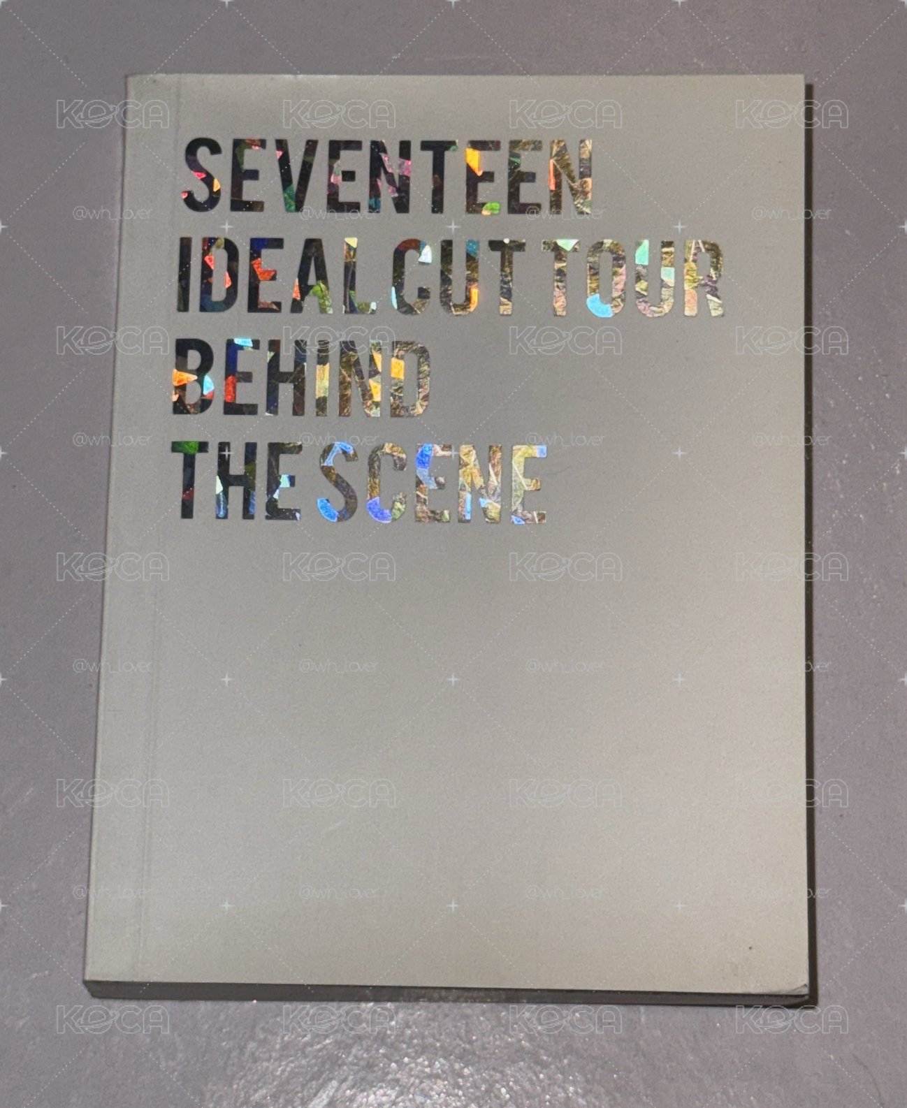 絕版收藏品-SEVENTEEN ideal cut 巡演回憶錄