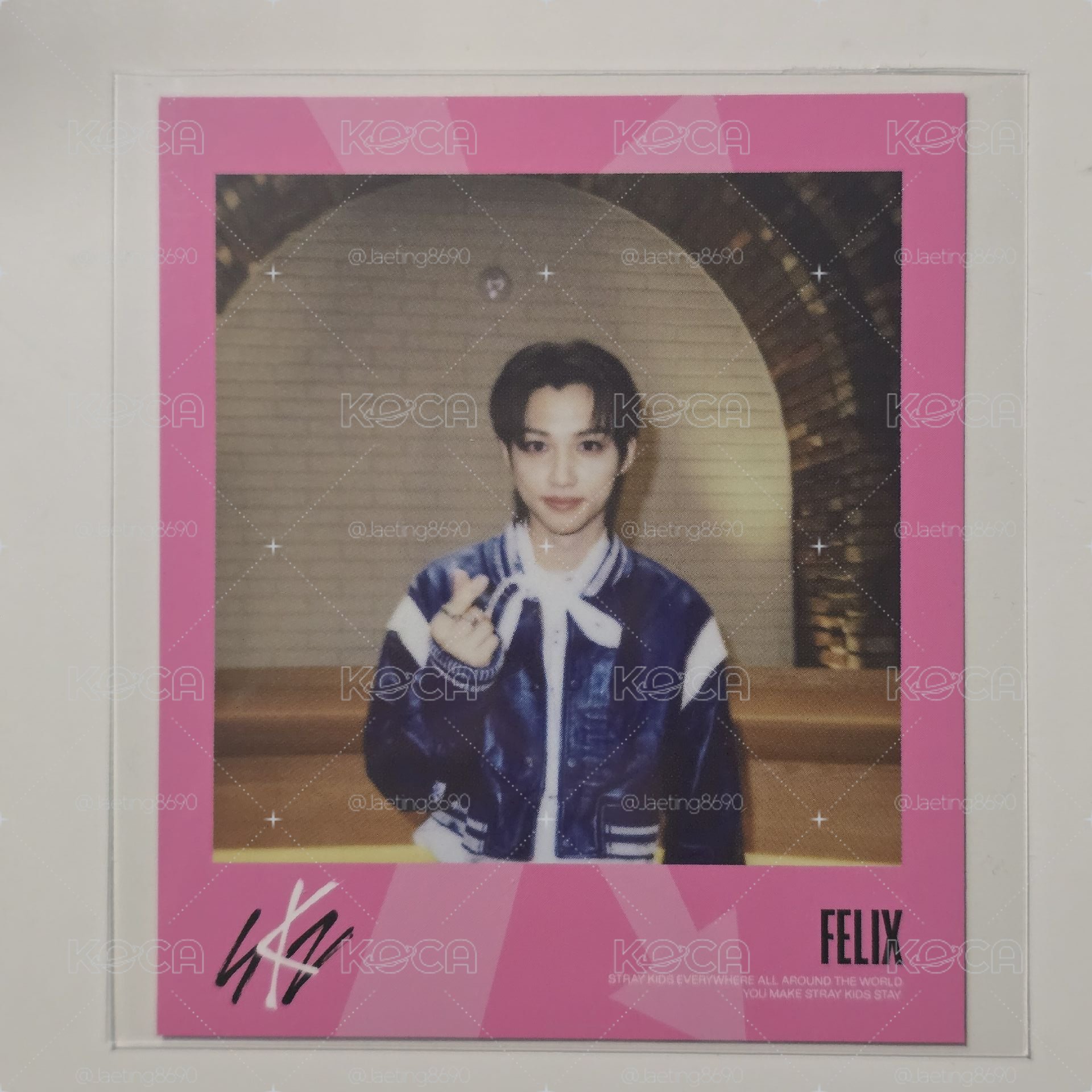 Stray Kids MAXIDENT SW3.0 拍立得幸運卡🐥Felix 菲菲