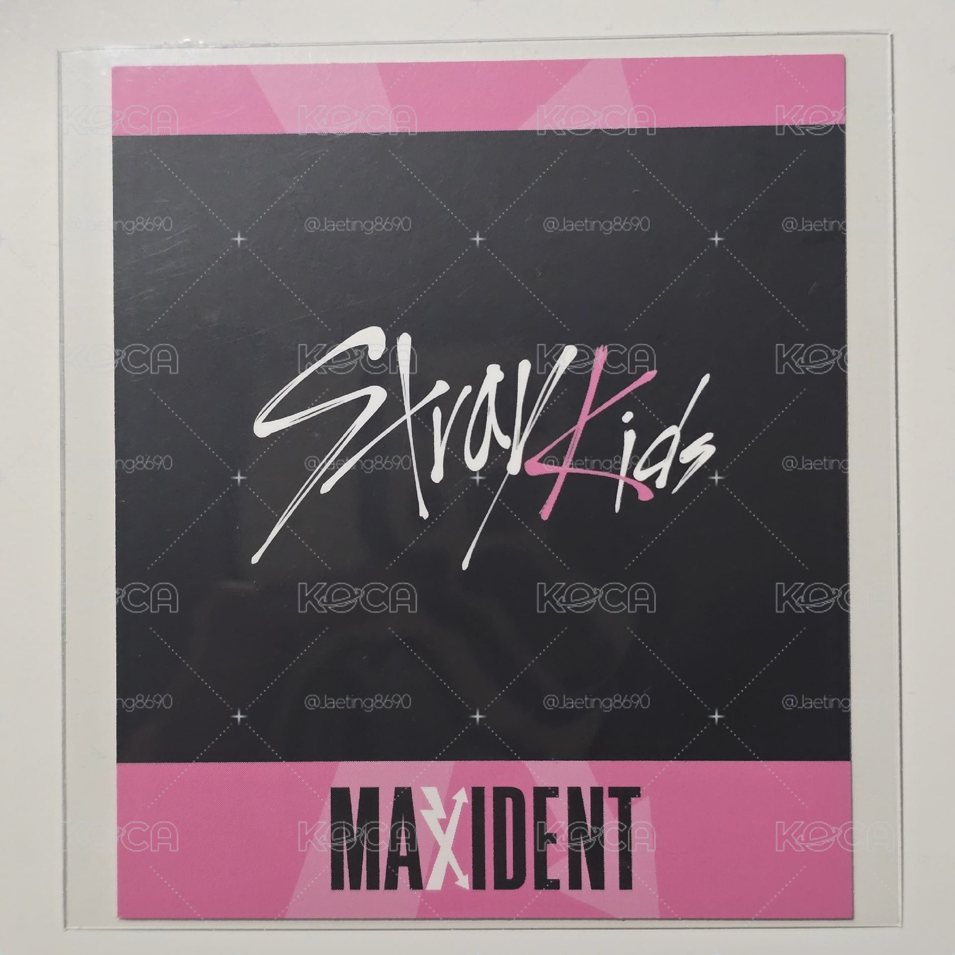 Stray Kids MAXIDENT SW3.0 拍立得特典卡🐥Felix 菲菲