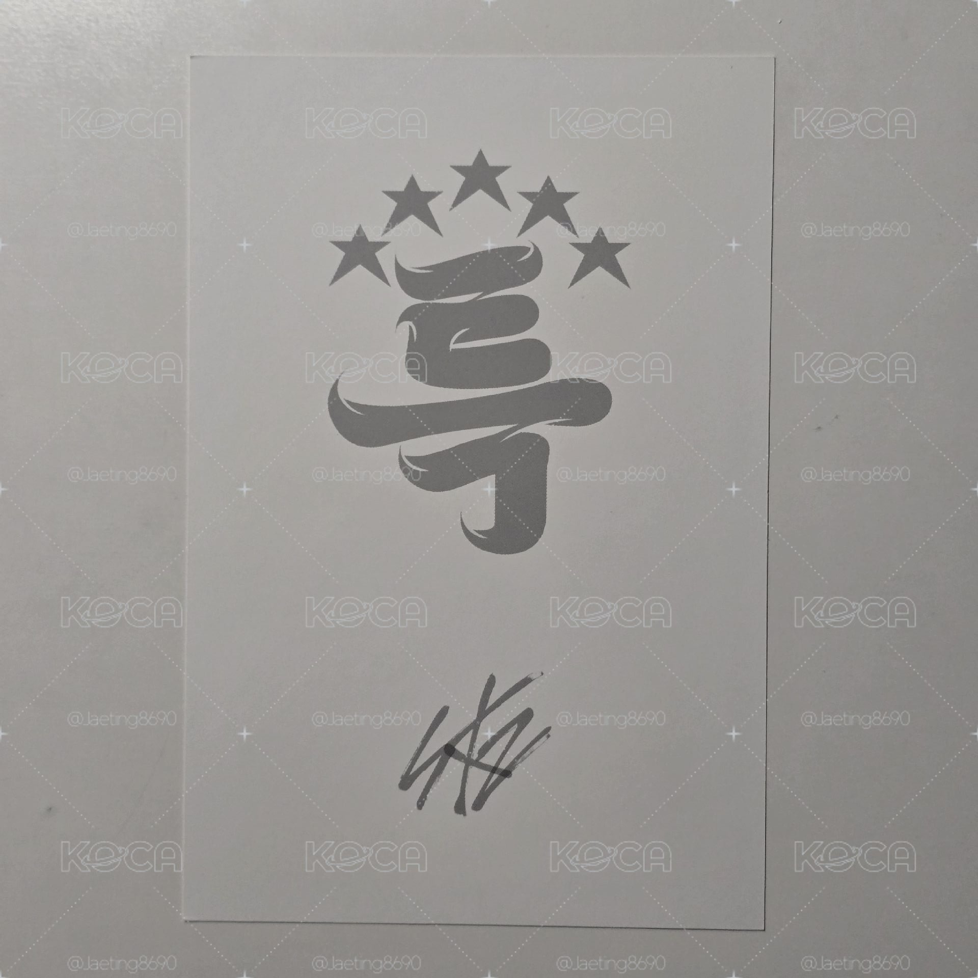 Stray Kids 5-STAR SW3.0 人生四格特典卡
