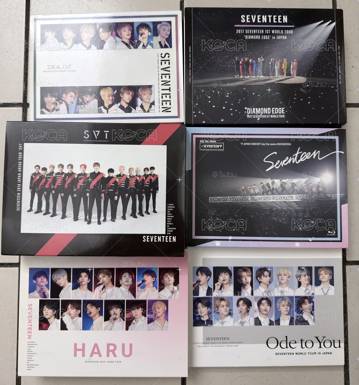(現貨 可當日寄出）seventeen 日巡 dvd