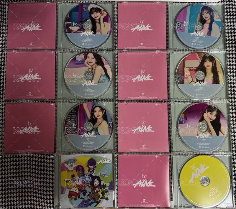 【現貨8張套出 可當日寄出】IVE 日專 ALIVE 寶可夢 全員 CD 專輯
