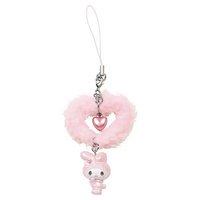 復古毛絨兔系列 吊飾 美樂蒂