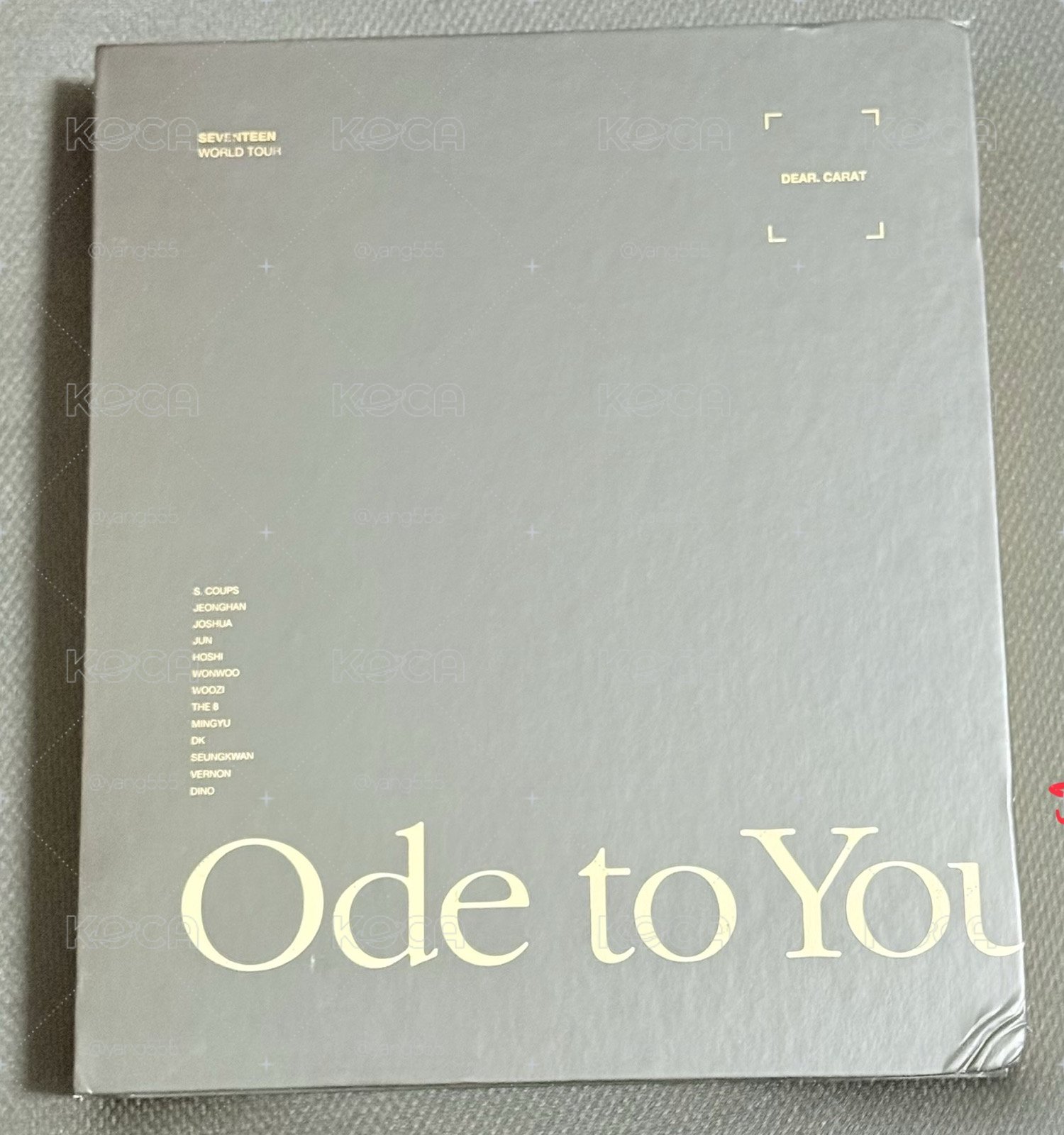ode to you dvd(綁$100）