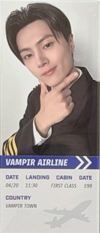 機長主題 隨機卡 書籤
