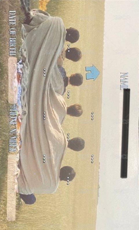 WHY.. 公放應援 明信片  背面