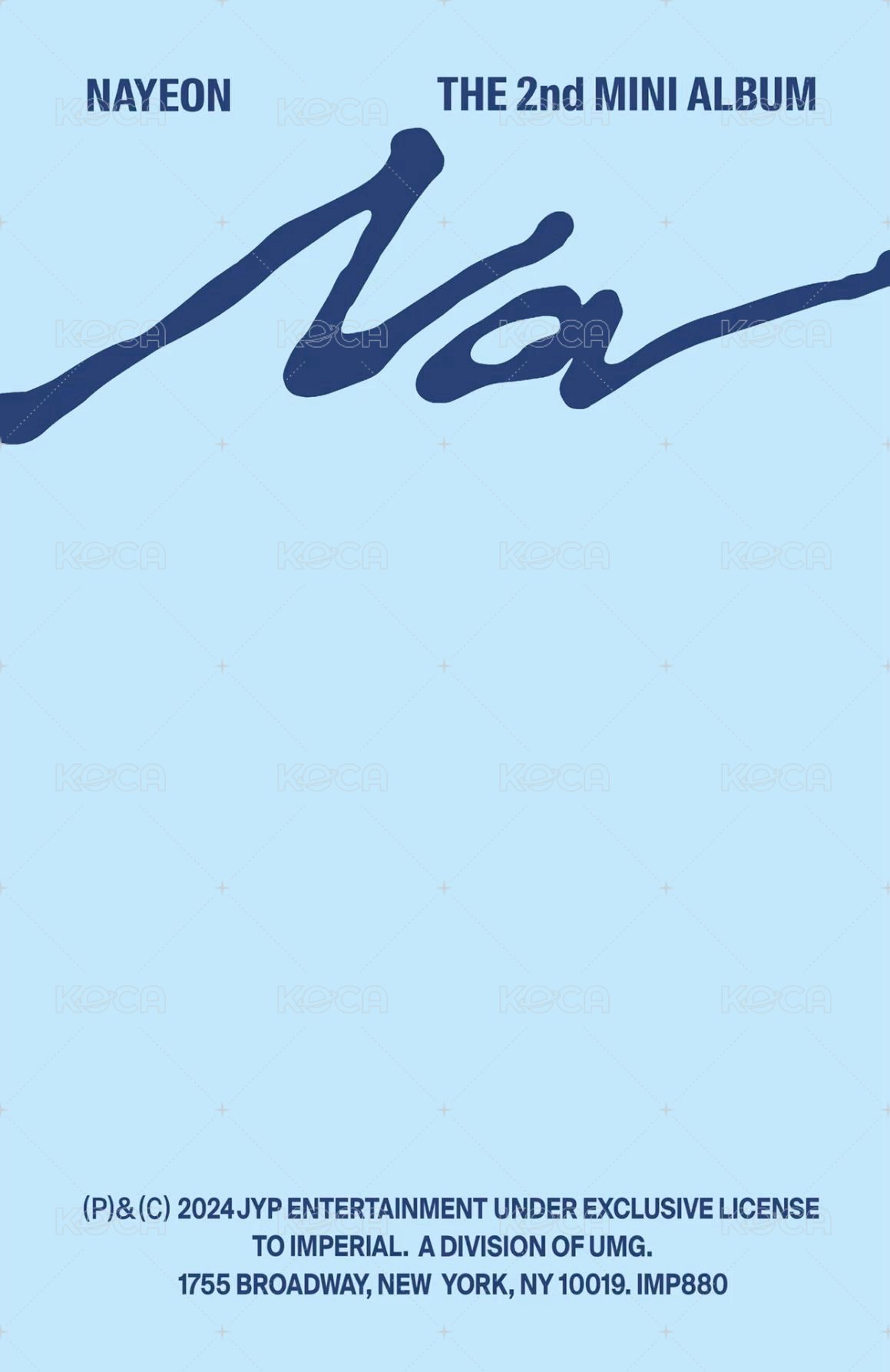 NA 專輯卡 黑膠卡 背面