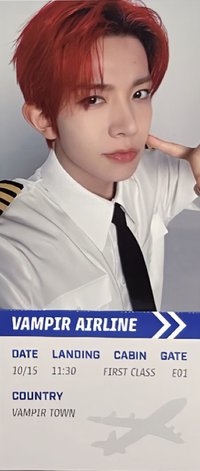 機長主題 隨機卡 書籤