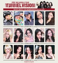 三巡 首爾場 會員入場卡&成員名牌