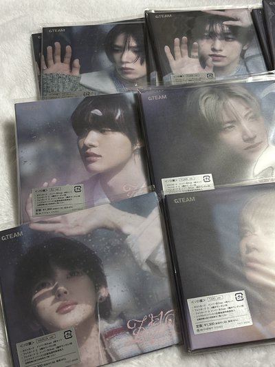 &TEAM 五月雨 已拆封 個人單封