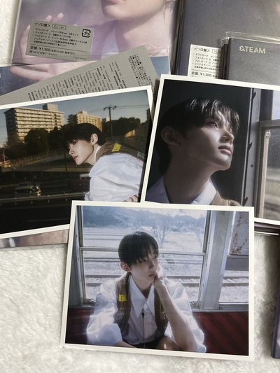 &TEAM 五月雨 已拆封 個人單封